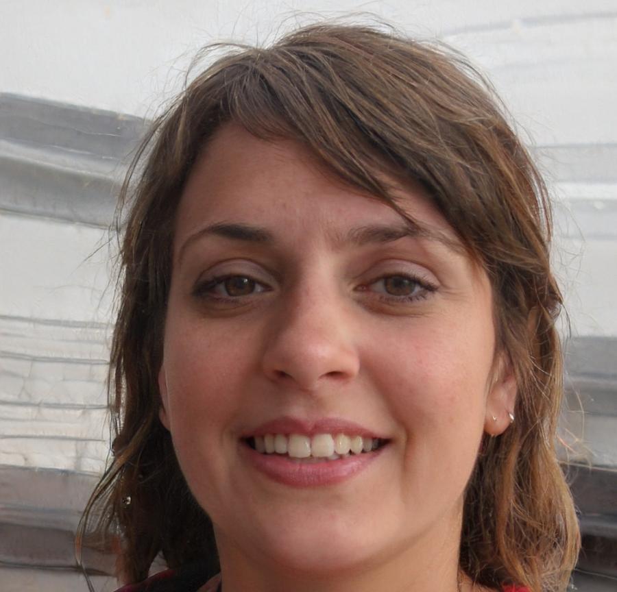 Developer presenting portfolio project to a team